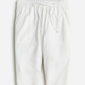J. Crew White Ankle Pants